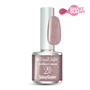 Crystal Nails 2S Smartgummy Rubber Base Gel - NR54 Shimmer Tan 8ML főképe